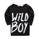 Drengesæt - WILD BOY sweatshirt og joggingbukser 1