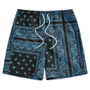 Drengeshorts Badebukser Polyester Ensfarvet Med Motiver På Snor Sommer Badebukser Til Poolen Havet Ferie 10