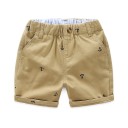 Drengeshorts i bomuld med ankre 6