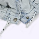 Drengeshorts i denim - Hvide 3