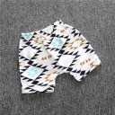 Drengeshorts med trekanter J673 2