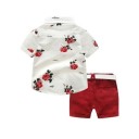 Drengeskjorte og shorts B1341 2