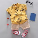 Drengeskjorte og shorts L1360 4