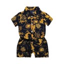 Drengeskjorte og shorts L1414 3