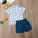 Drengeskjorte og shorts L1632 2