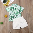 Drengeskjorte og shorts L1703 2