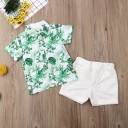 Drengeskjorte og shorts L1703 6