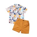 Drengeskjorte og shorts L1713 7