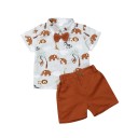 Drengeskjorte og shorts L1713 4