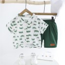 Drengeskjorte og shorts L1727 1
