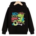 Drengesweatshirt med dinosaur 6