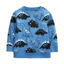 Drengesweatshirt med dinosaurer 5