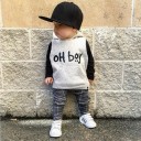 Drengesweatshirt og bukser L1400 2