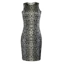 Dress with Snake Pattern 2