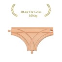 Dřevěná kolej ve tvaru T 20,4 x 13 x 1,2 cm Propojení tří směrů tratě Rozšíření vlakové dráhy Vícesměrný spojovací díl pro děti 2