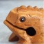 Dřevěná kvákající žába 5