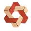 Dřevěné 3D vzdělávací puzzle - Hlavolamy 14