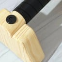 Drevené bradlá na kliky 50 cm Buková paraleta pre domáci tréning Nosnosť 300 kg 3