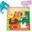Dřevěné puzzle zvířátka 6
