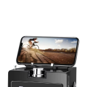 Dřevěný Bluetooth reproduktor 2.1 přenosný boombox subwoofer s displejem hodin FM rádiem a TF 21 x 13,3 x 15,8 cm Bluetooth 5.0 Černý 2