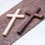 Dřevěný kříž 2 ks 4