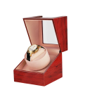 Dřevěný natahovač hodinek FRUCASE pro automatické hodinky tichý 15x13x13cm USB Type C baterie pro domácí uložení 3