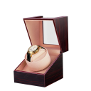 Dřevěný natahovač hodinek FRUCASE pro automatické hodinky tichý 15x13x13cm USB Type C baterie pro domácí uložení 2