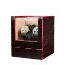 Drevený natahovač hodiniek FRUCASE pre 2 automatické hodinky tichý USB Type C batériový box pre domáce uloženie 2