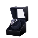 Drevený natahovač hodiniek FRUCASE pre automatické hodinky tichý 15x13x13cm USB Type C batérie pre domáce uloženie 1