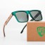 Drewniane okulary przeciwsłoneczne męskie E1957 1