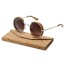 Drewniane okulary przeciwsłoneczne męskie E2001 6