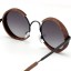 Drewniane okulary przeciwsłoneczne męskie E2001 5