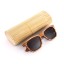 Drewniane okulary przeciwsłoneczne męskie E2160 5