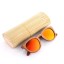 Drewniane okulary przeciwsłoneczne męskie E2160 6
