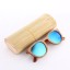 Drewniane okulary przeciwsłoneczne męskie E2160 7