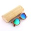 Drewniane okulary przeciwsłoneczne męskie E2160 9