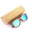 Drewniane okulary przeciwsłoneczne męskie E2160 10
