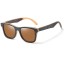 Drewniane okulary przeciwsłoneczne męskie E2161 4