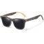 Drewniane okulary przeciwsłoneczne męskie E2161 2