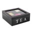 Drewniane pudełko na torebki herbaty 5