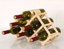 Drewniany stojak na wino C75 2