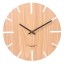 Drewniany zegar ścienny 21