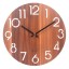 Drewniany zegar ścienny 8