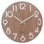 Drewniany zegar ścienny 11