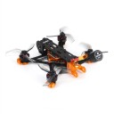 Dron FPV Angel25 PNP sin receptor Motores sin escobillas 1404 Antena de video Lollipop RHCP Piezas de policarbonato Negro-naranja Para vuelo FPV 1