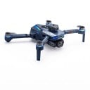 Dron GT8 med 8K Ultra HD kamera Fjernbetjening med skærm Rækkevidde 3000 m Blå LED belysning Mørkegrå Til optagelse af videoer fra luften 1