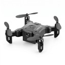 Dron mini dobrável com câmara 8K HD 9,5 x 9,5 x 3 cm Comando com suporte para telefone Estruturas de proteção para hélices Preto Para filmagens aéreas 1