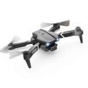 Dron pliabil E99 cu cameră duală 4K HD fotografie Controler cu suport pentru telefon Poziționare optică Plastic ABS Negru Pentru fotografiere din aer 1