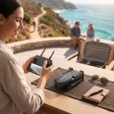 Dron pliant E99 avec double caméra 4K HD photographie Télécommande avec support pour téléphone Positionnement optique Plastique ABS Noir 6