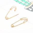 Drop Earrings Safety Pins 3